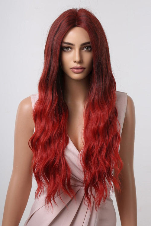 Hazel Blues® | 13*1" Full-Machine Wigs Synthetic Long Wave 27"