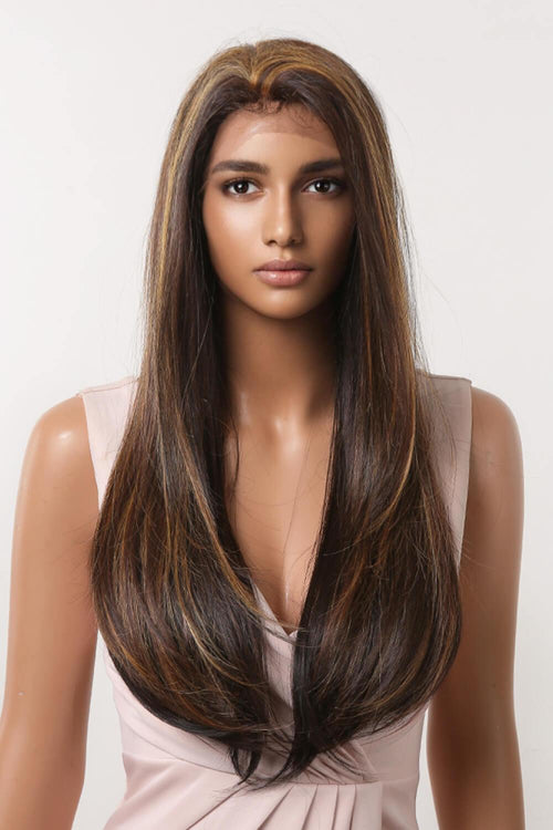 Hazel Blues® | 13*2" Lace Front Wigs Synthetic Long Straight 26" 150% Density
