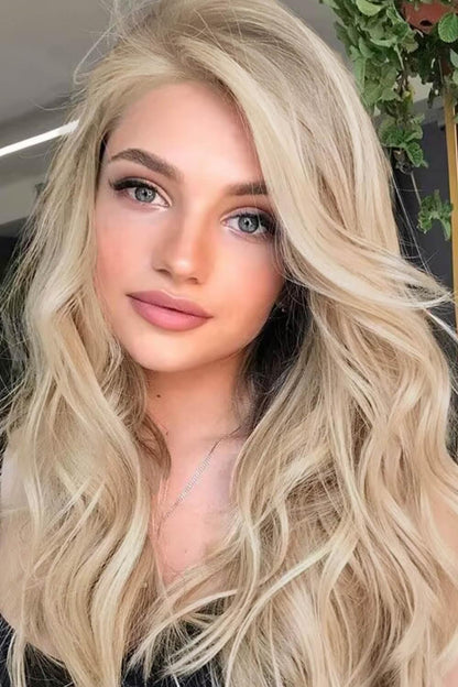 Hazel Blues® | 13*2" Lace Front Wigs Synthetic Long Wave 25" 150% Density