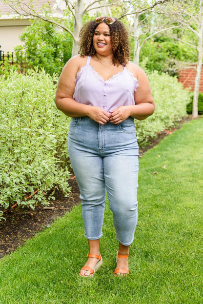Hazel Blues® | A-Game Mom Fit Jeans