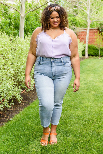 Hazel Blues® | A-Game Mom Fit Jeans
