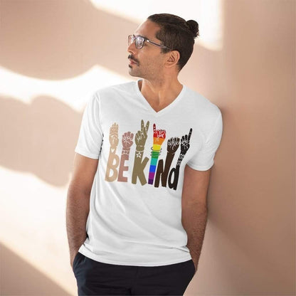 Hazel Blues® | Be Kind V-Neck Graphic Tee
