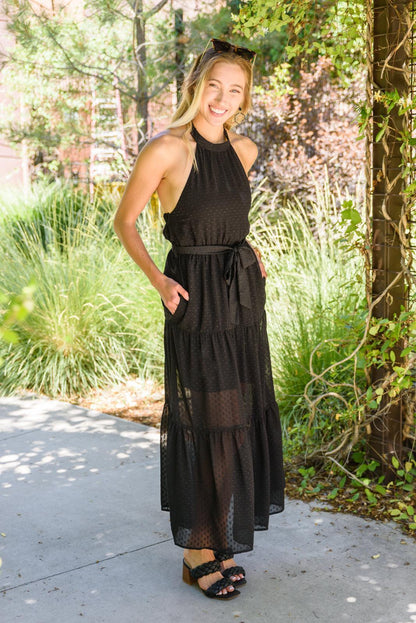 Hazel Blues® | Check Mate Maxi Dress