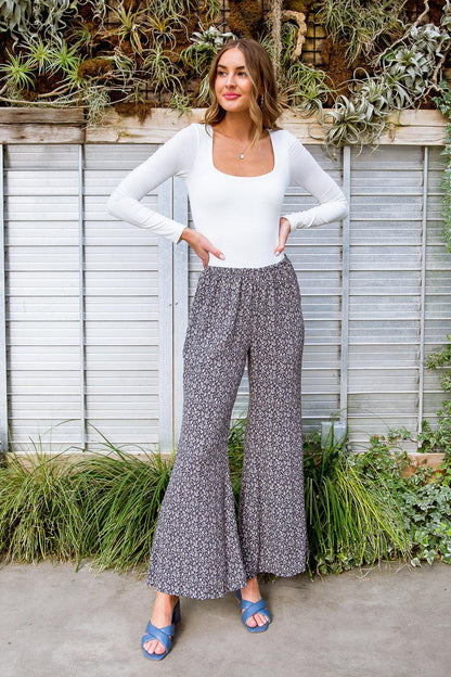 Hazel Blues® | City Views Wide Leg Pants