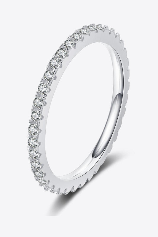 Hazel Blues® | Curious Time 925 Sterling Silver Moissanite Ring