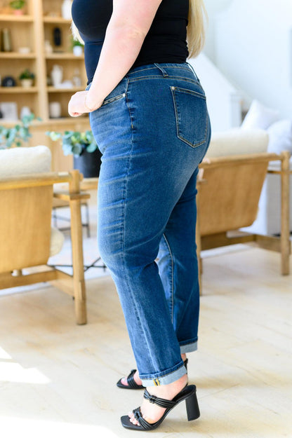 Hazel Blues® |  Downtown High Rise Boyfriend Jeans