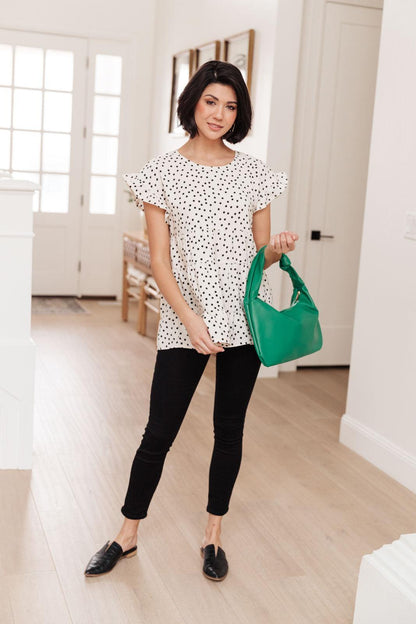 Hazel Blues® | Dreamy Look Top In White