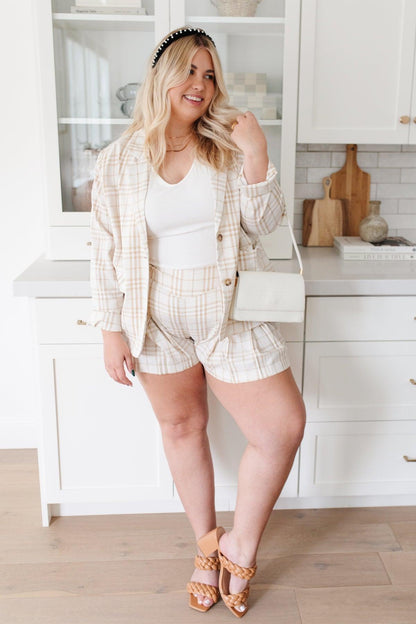 Hazel Blues® | Dressed in Plaid Shorts