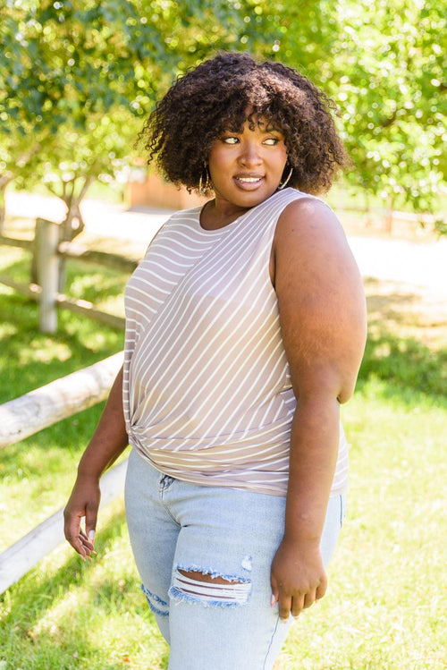 Hazel Blues® | Ella Striped Tank