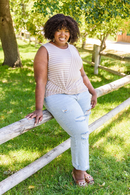 Hazel Blues® | Ella Striped Tank