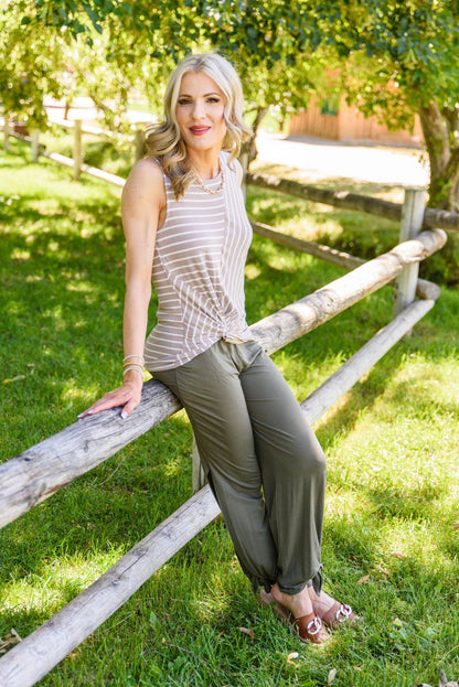 Hazel Blues® | Ella Striped Tank