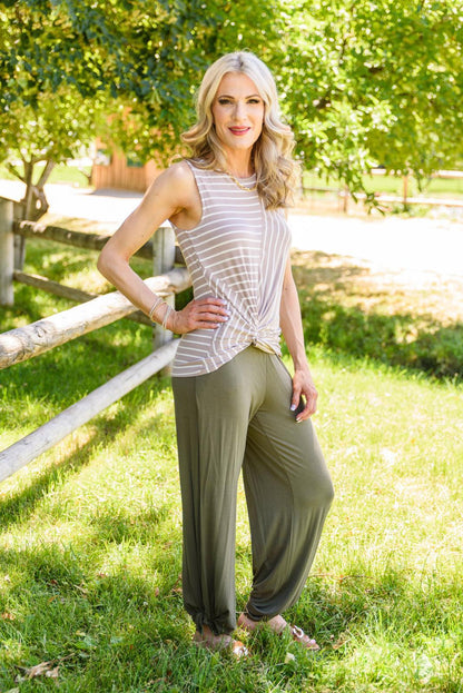 Hazel Blues® | Ella Striped Tank