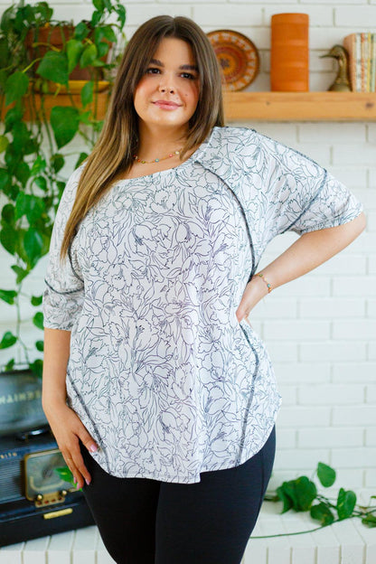 Hazel Blues® | Endless Joy Floral Top