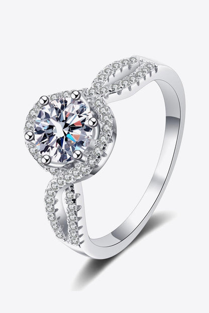 Hazel Blues® | Feel The Joy 925 Sterling Silver Moissanite Ring