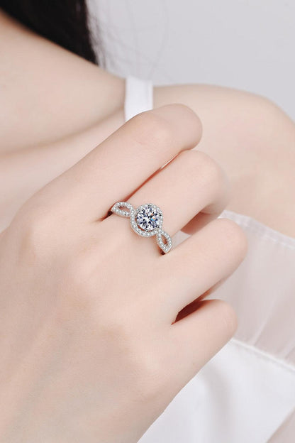 Hazel Blues® | Feel The Joy 925 Sterling Silver Moissanite Ring