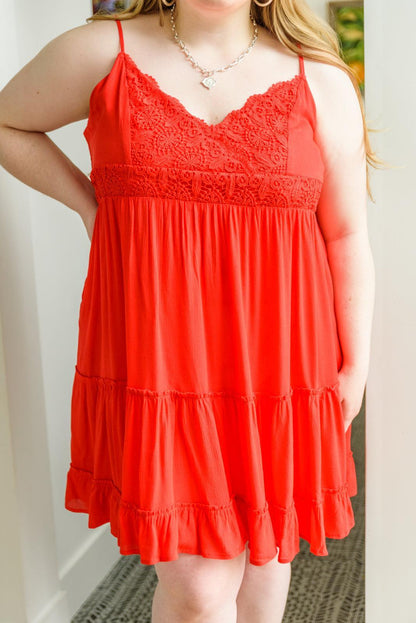 Hazel Blues® | Got The Glow Dress In Red