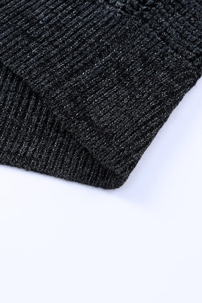 Hazel Blues® | Heathered Open Front Longline Cardigan