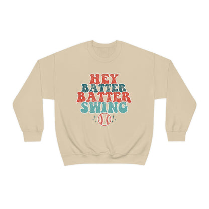 Hazel Blues® | Hey Batter Batter Swing Graphic Sweatshirt