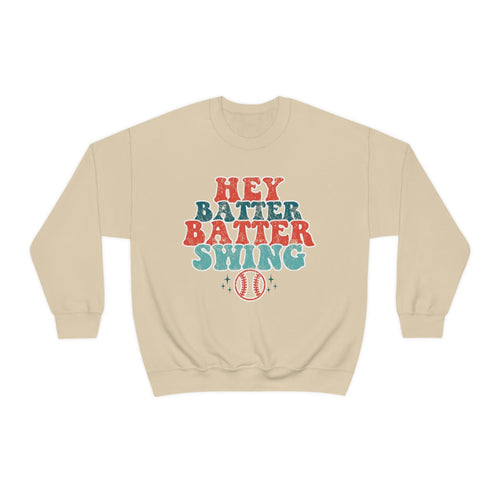 Hazel Blues® | Hey Batter Batter Swing Graphic Sweatshirt