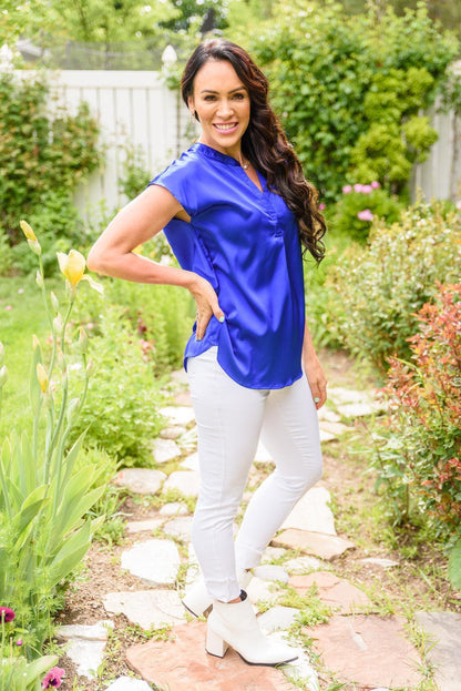 Hazel Blues® | Isn't it Ironic Shirt in Blue