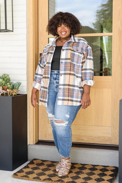 Hazel Blues® | Kyla Destroyed Hi Waist Relaxed Fit