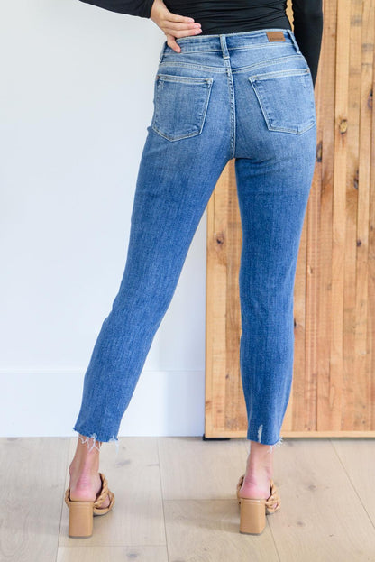 Hazel Blues® | Kyla Destroyed Hi Waist Relaxed Fit