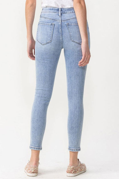 Hazel Blues® | Lovervet Talia High Rise Crop Skinny Jeans
