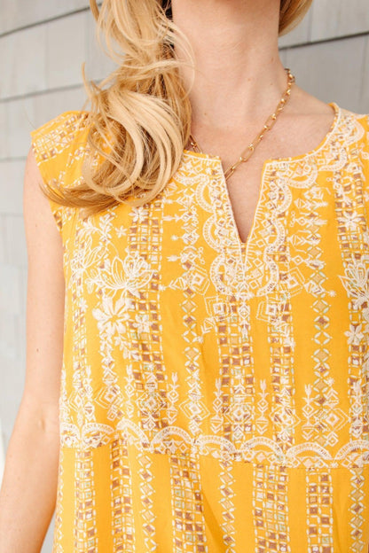 Hazel Blues® | Mellow Yellow Blouse