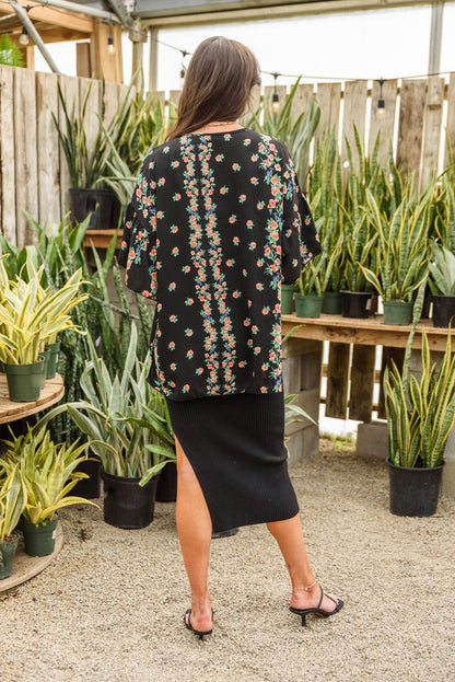 Hazel Blues® | Moment in Time Kimono