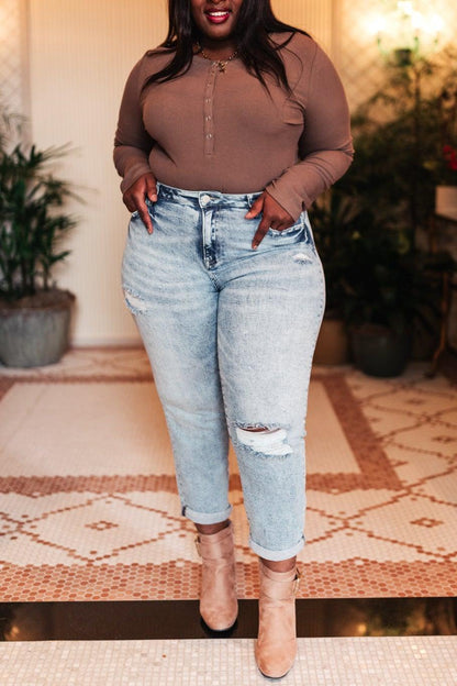 Hazel Blues® | My Way Boyfriend Jeans