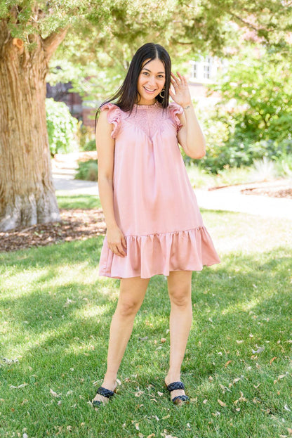 Hazel Blues® | New Gal Ruffle Dress