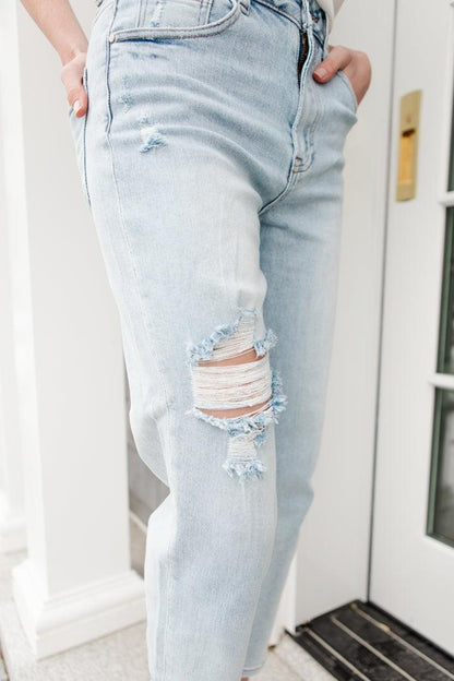 Hazel Blues® | New Me Distressed Jeans
