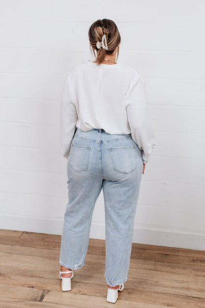 Hazel Blues® | New Me Distressed Jeans