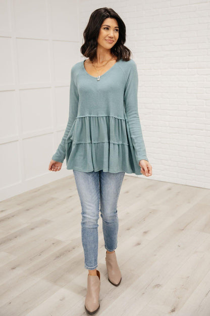 Hazel Blues® | Nicely Done Tiered Top