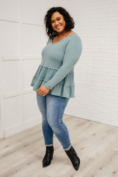 Hazel Blues® | Nicely Done Tiered Top