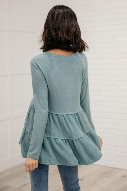 Hazel Blues® | Nicely Done Tiered Top