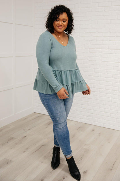 Hazel Blues® | Nicely Done Tiered Top