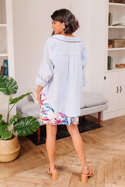 Hazel Blues® | No Doubts Button Up