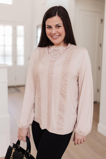 Hazel Blues® | Picture This Top In Blush