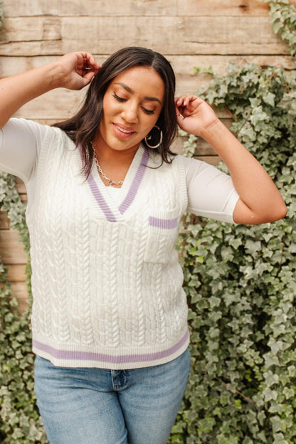 Hazel Blues® | Power Girl Sweater Vest