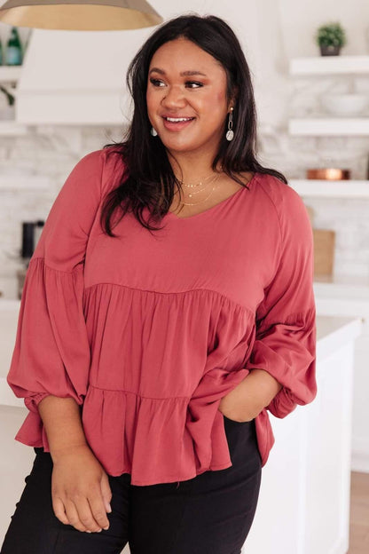 Hazel Blues® | Sassy Swing Tiered Top