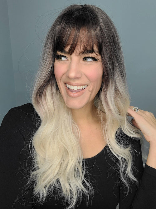 Hazel Blues® | Wave Synthetic Ombre Wig