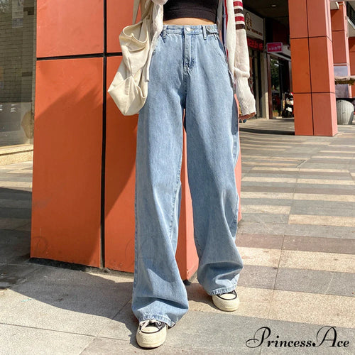 Korean Style Denim Boot Jeans