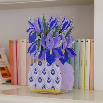 Large Iris Air Freshener