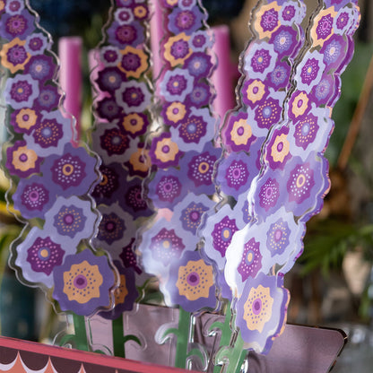Lilac Large Funny Flowers