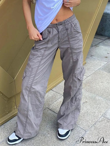 Low Waisted Y2K Grunge Baggy Jeans