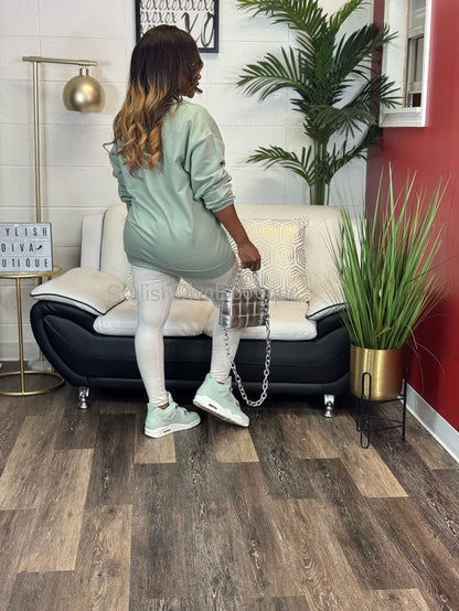 Luxe Cotton Leggings (Bone White)