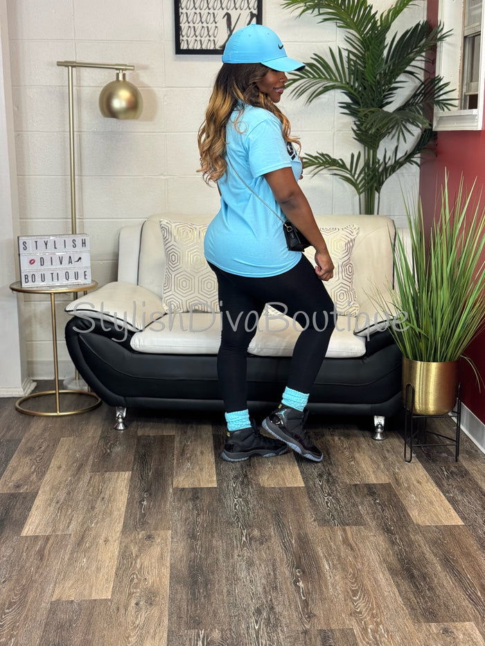 Luxe Cotton Leggings up to 3XL (Black)