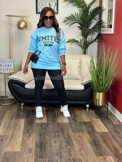 Luxe Cotton Leggings up to 3XL (Black)