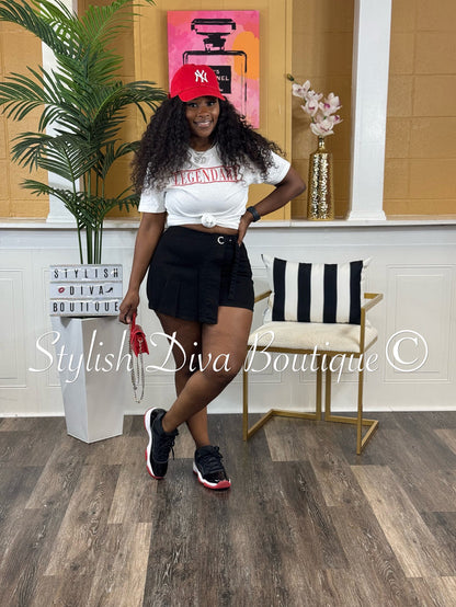 Mellie Skort (Black)